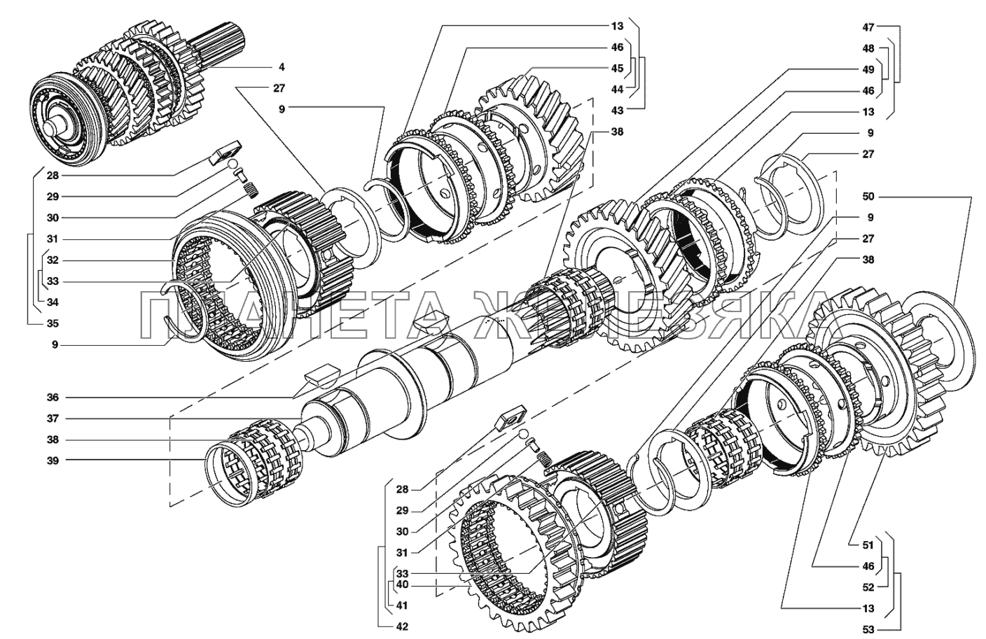 Коробка передач УАЗ-31519